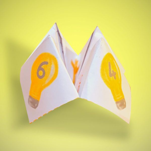 Light Scripture Origami Game