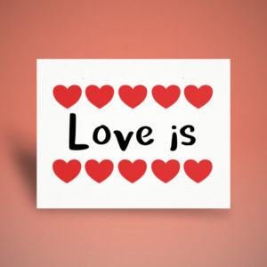 Love Is - Matching Flip Book