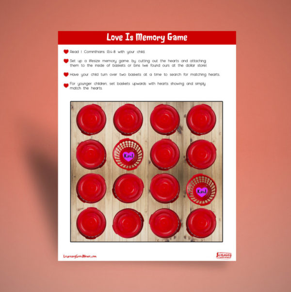 Love Is Memory Game