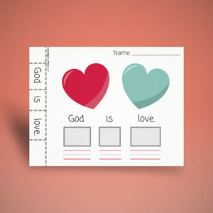 Sentence Building - God is Love