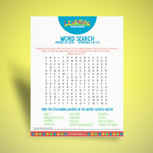 Word Search - Armor of God