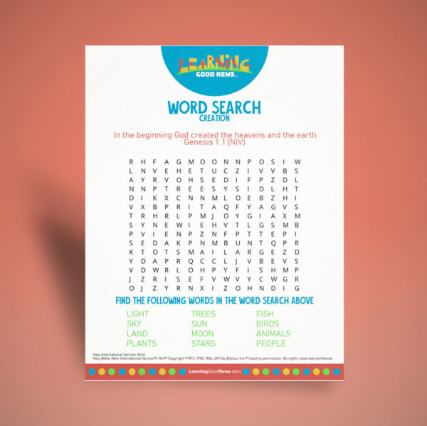 Word Search - Creation