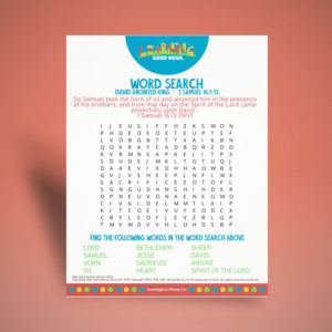 Word Search - David