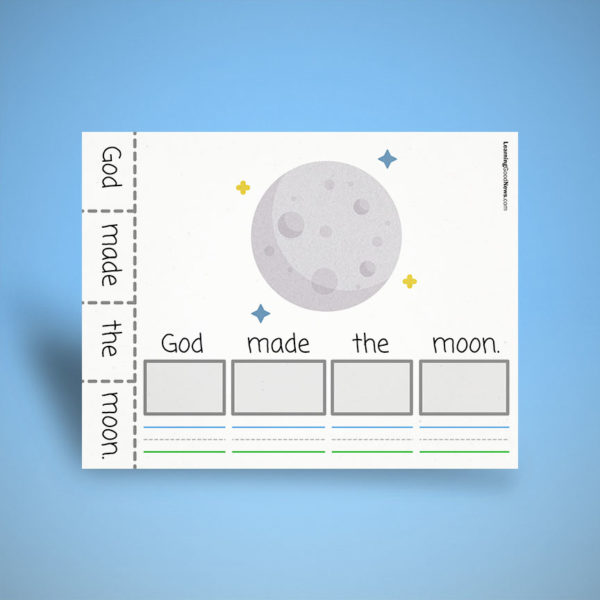 Sentence Building - Moon