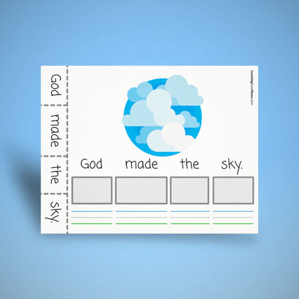 Sentence Building - Sky