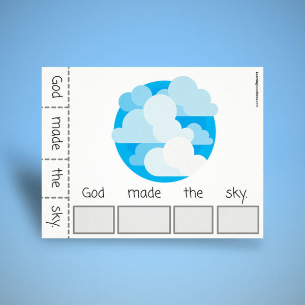 Sentence Building - Sky