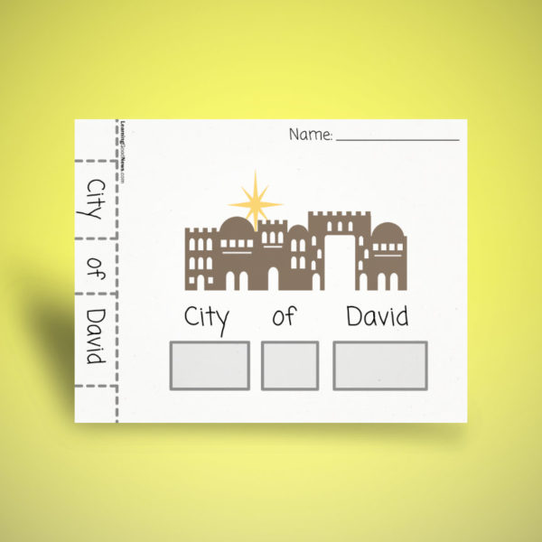Sentence Building - City of David
