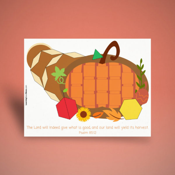 Cornucopia Pattern Block Activity