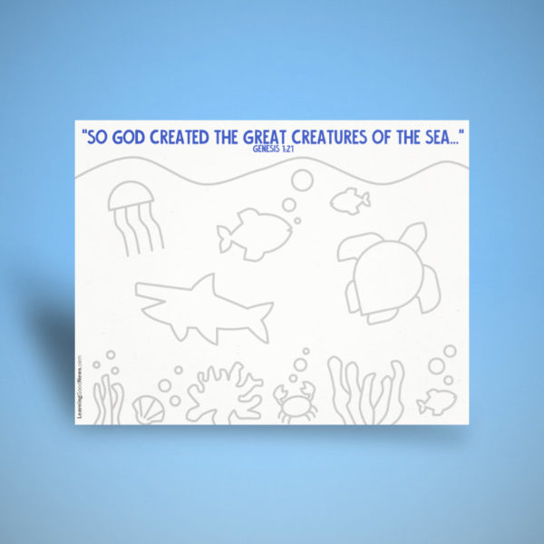 Sea Creatures - Art Project